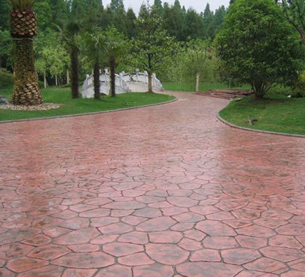 藝術壓模地坪、藝術壓花地坪